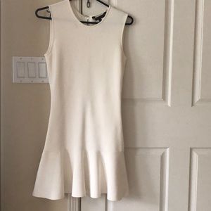 Bcbg white bodycon dress